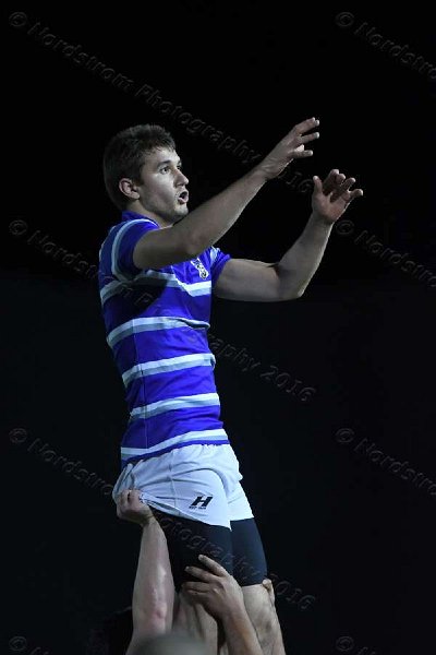 Wheaton Men\'s Rugby vs Mass Maritime.  Photo by Keith Nordstrom